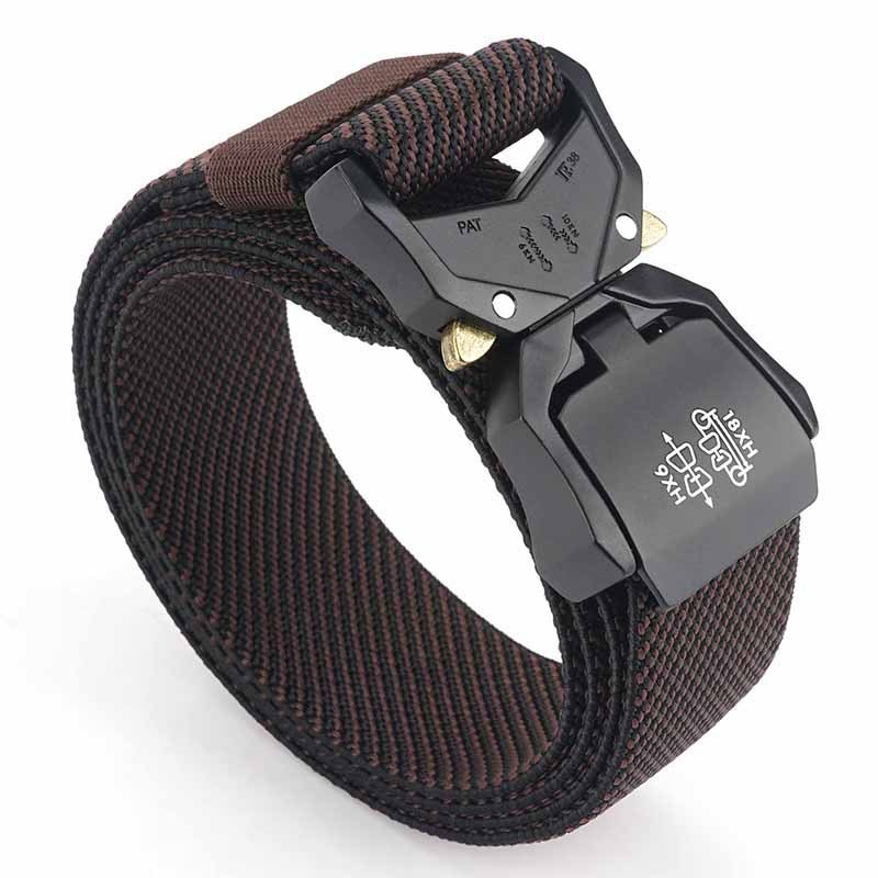Ceinture tactique d'extérieur tissée élastique