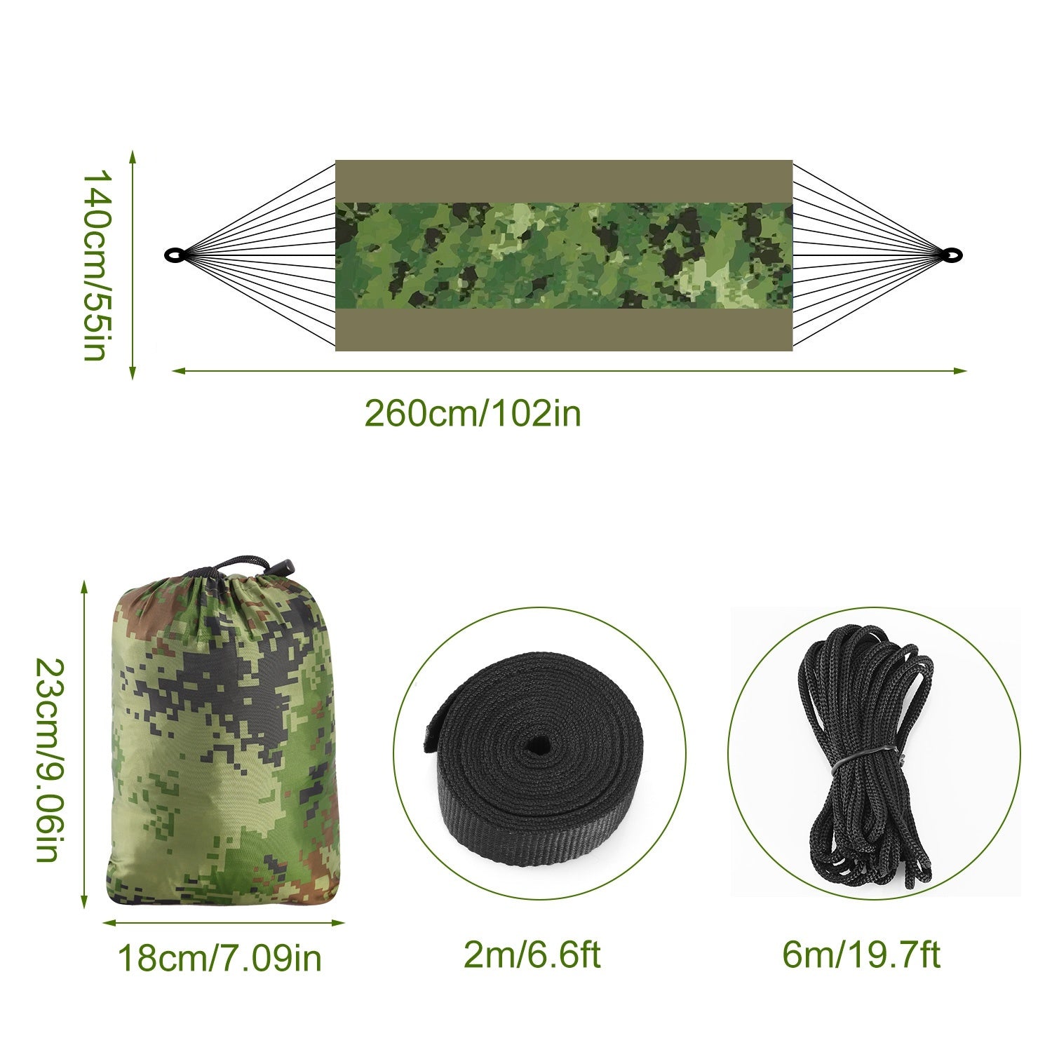 Camping Hammock with Net