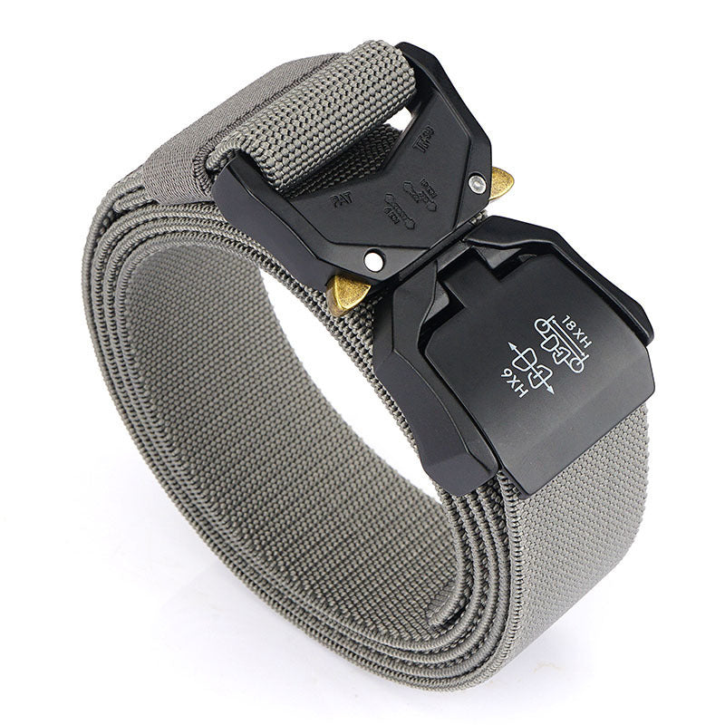 Ceinture tactique d'extérieur tissée élastique