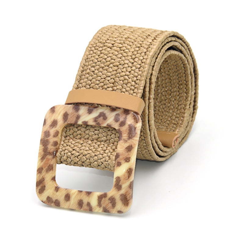 Cotton Linen Wide Girdle Waist Belt
