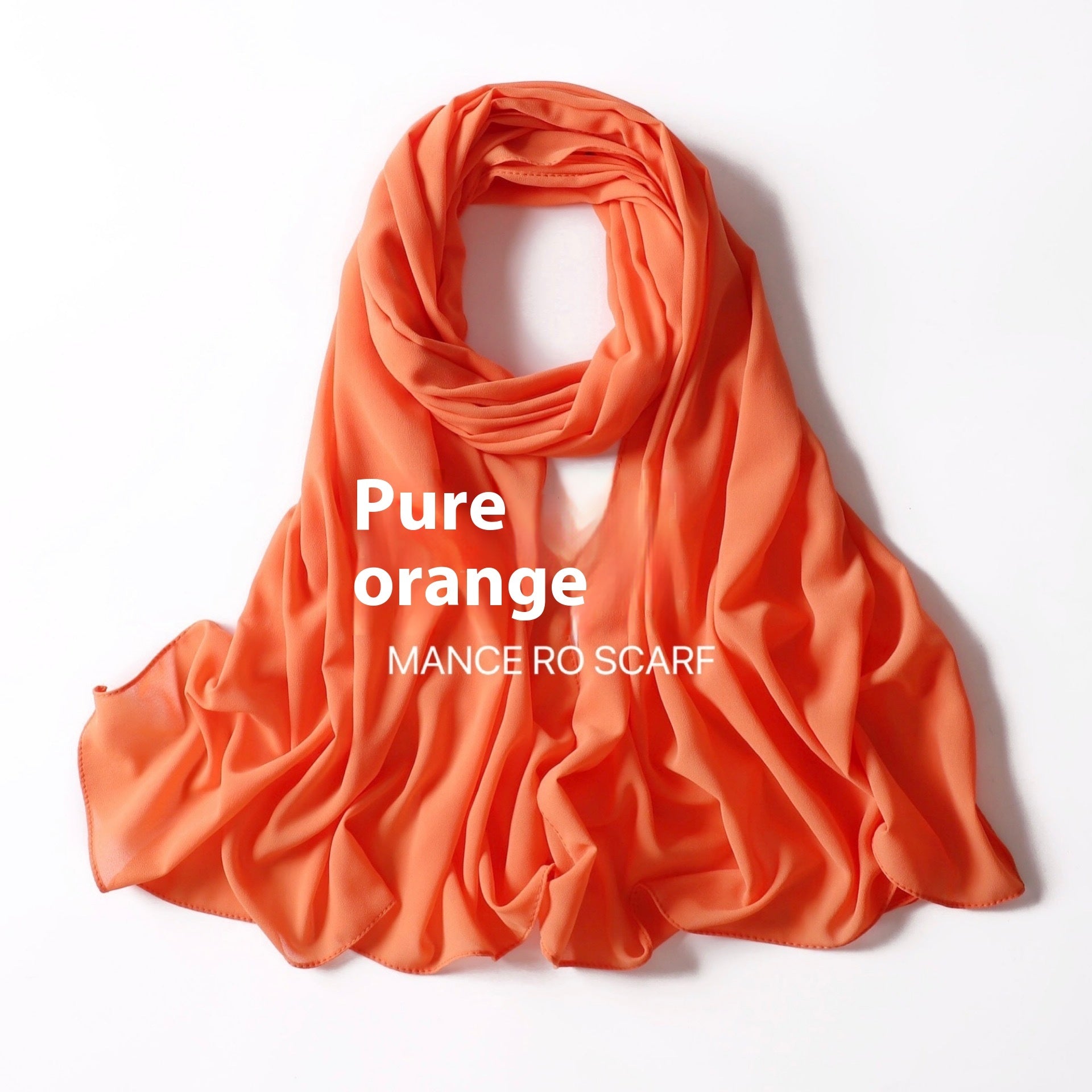 Pearl Chiffon Headscarf Veil Wrap