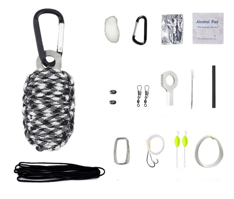 Kit de pêche de survie en plein air EDC 1991