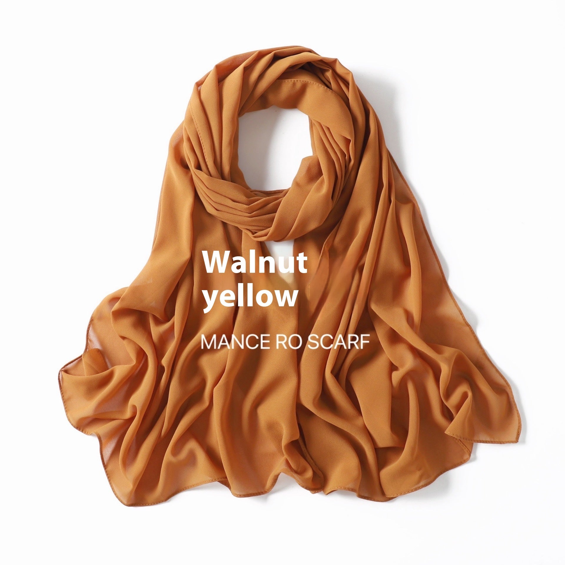 Pearl Chiffon Headscarf Veil Wrap