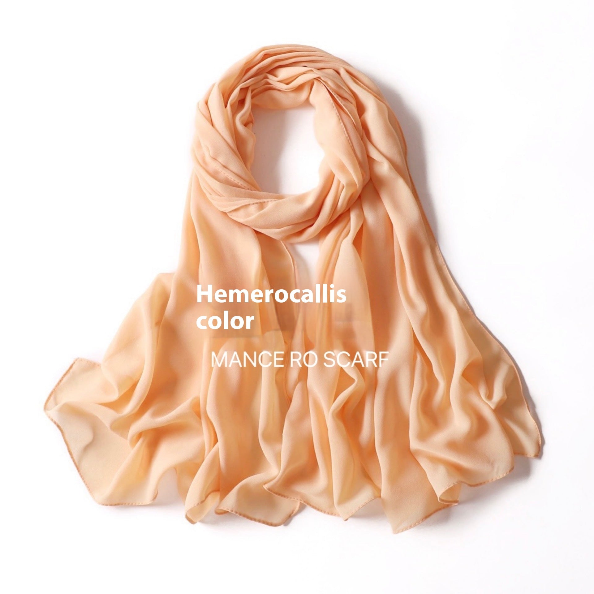 Pearl Chiffon Headscarf Veil Wrap
