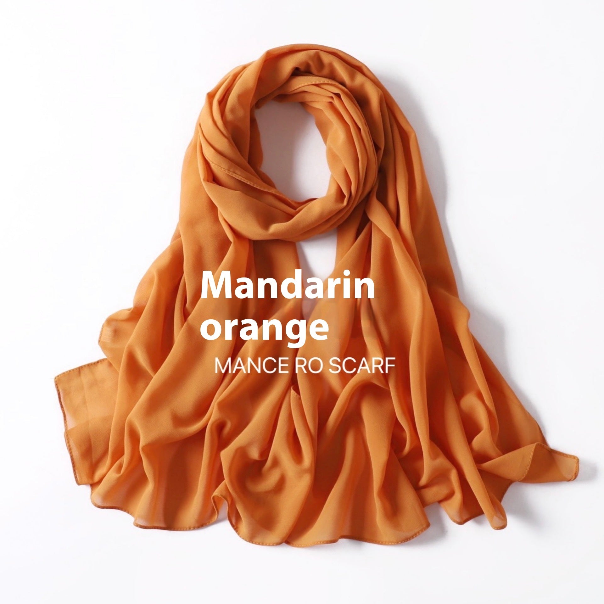 Pearl Chiffon Headscarf Veil Wrap