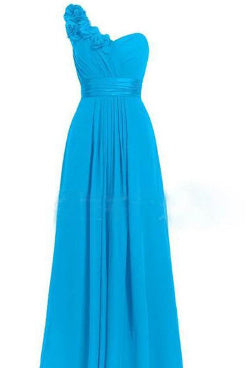 Robe longue multicolore à col incliné
