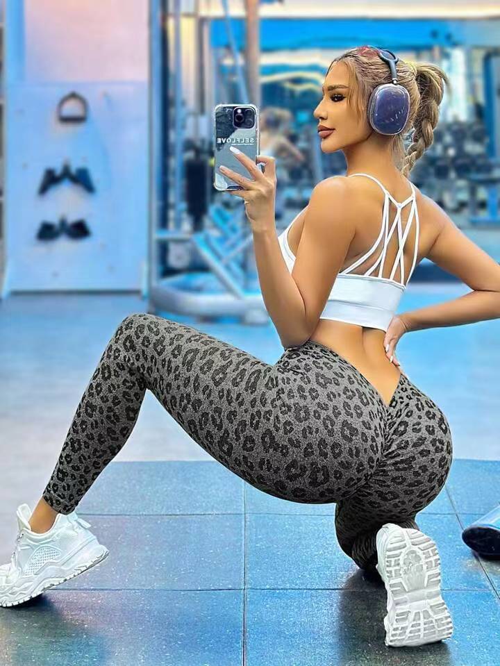 Collants d'entraînement pour le lifting des hanches à taille en V
