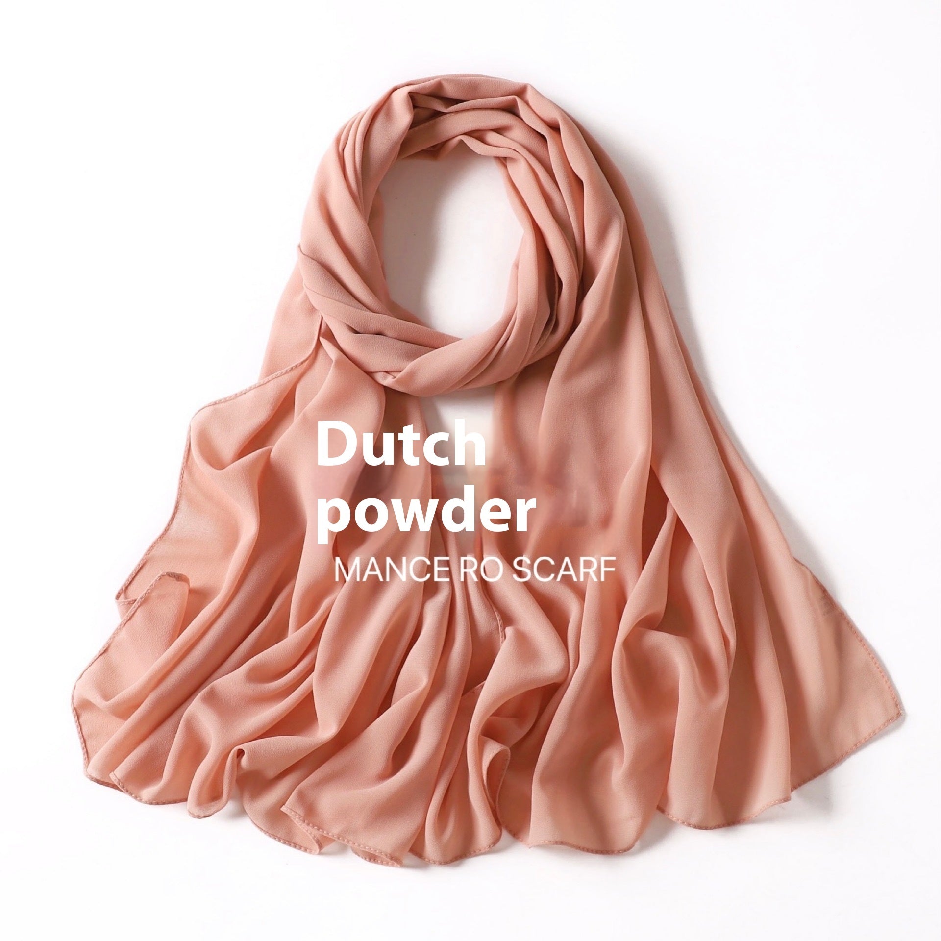 Pearl Chiffon Headscarf Veil Wrap