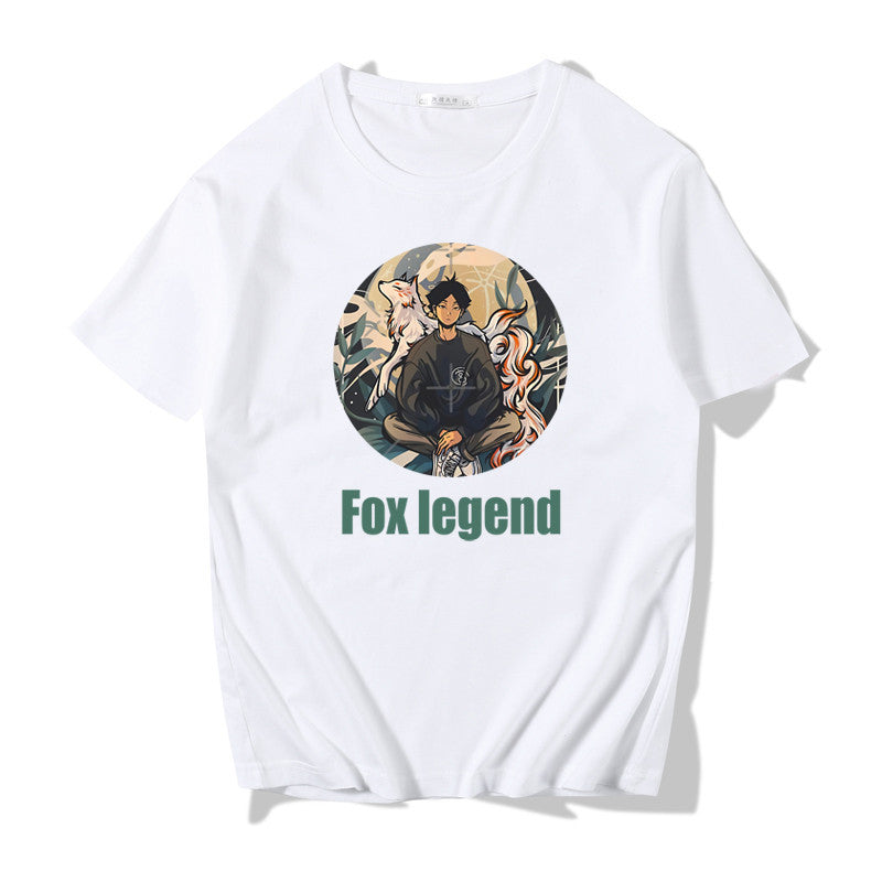 Men’s Summer Cotton Loose T-Shirt