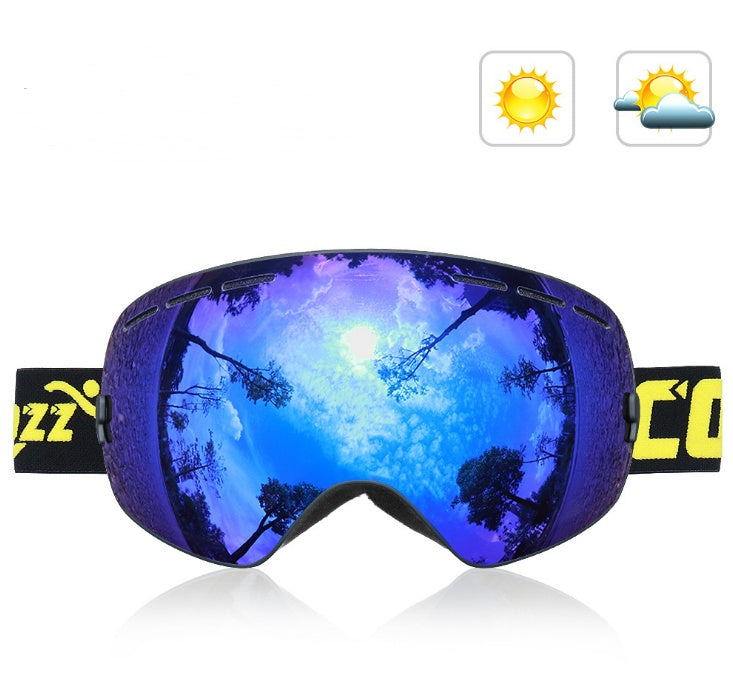 Lunettes antibuée sphériques à double couche