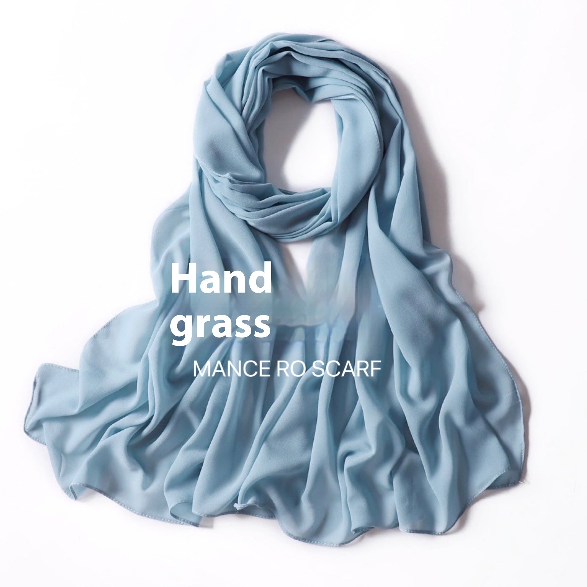 Pearl Chiffon Headscarf Veil Wrap
