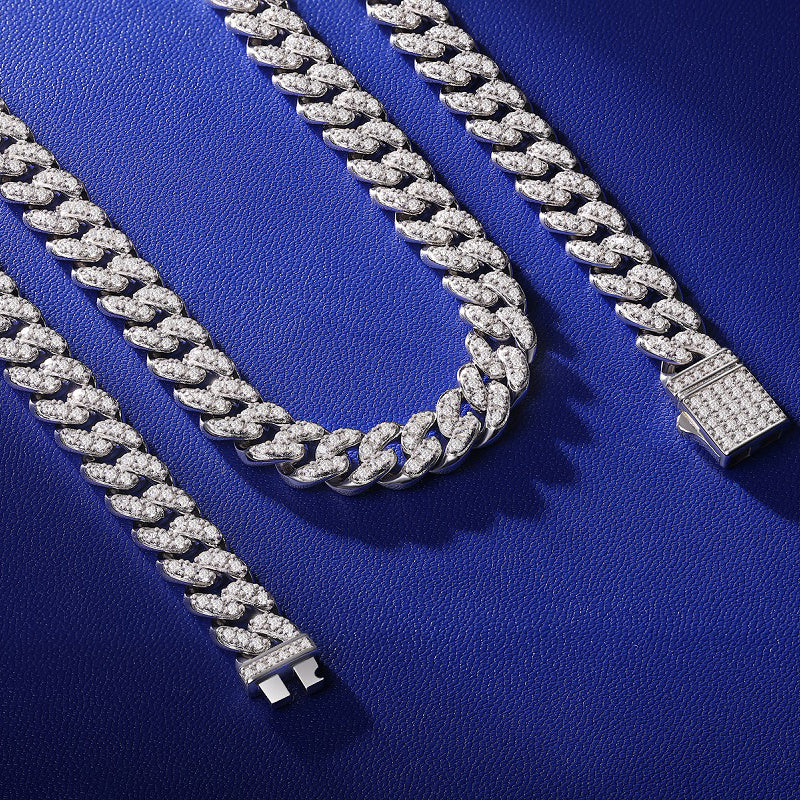 Life Convention Moissanite Silver Necklace