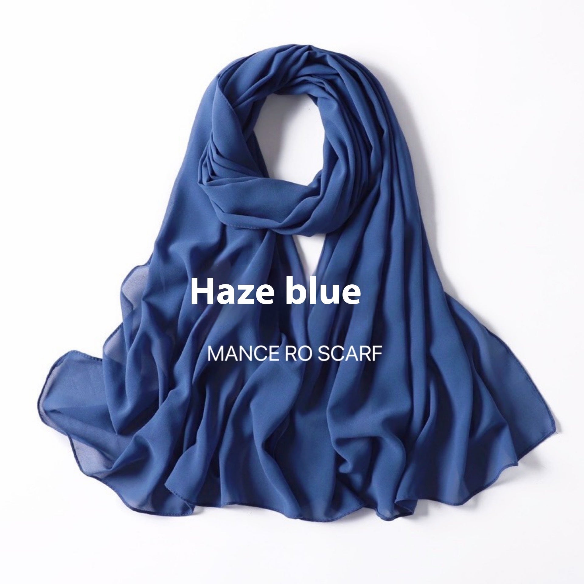 Pearl Chiffon Headscarf Veil Wrap