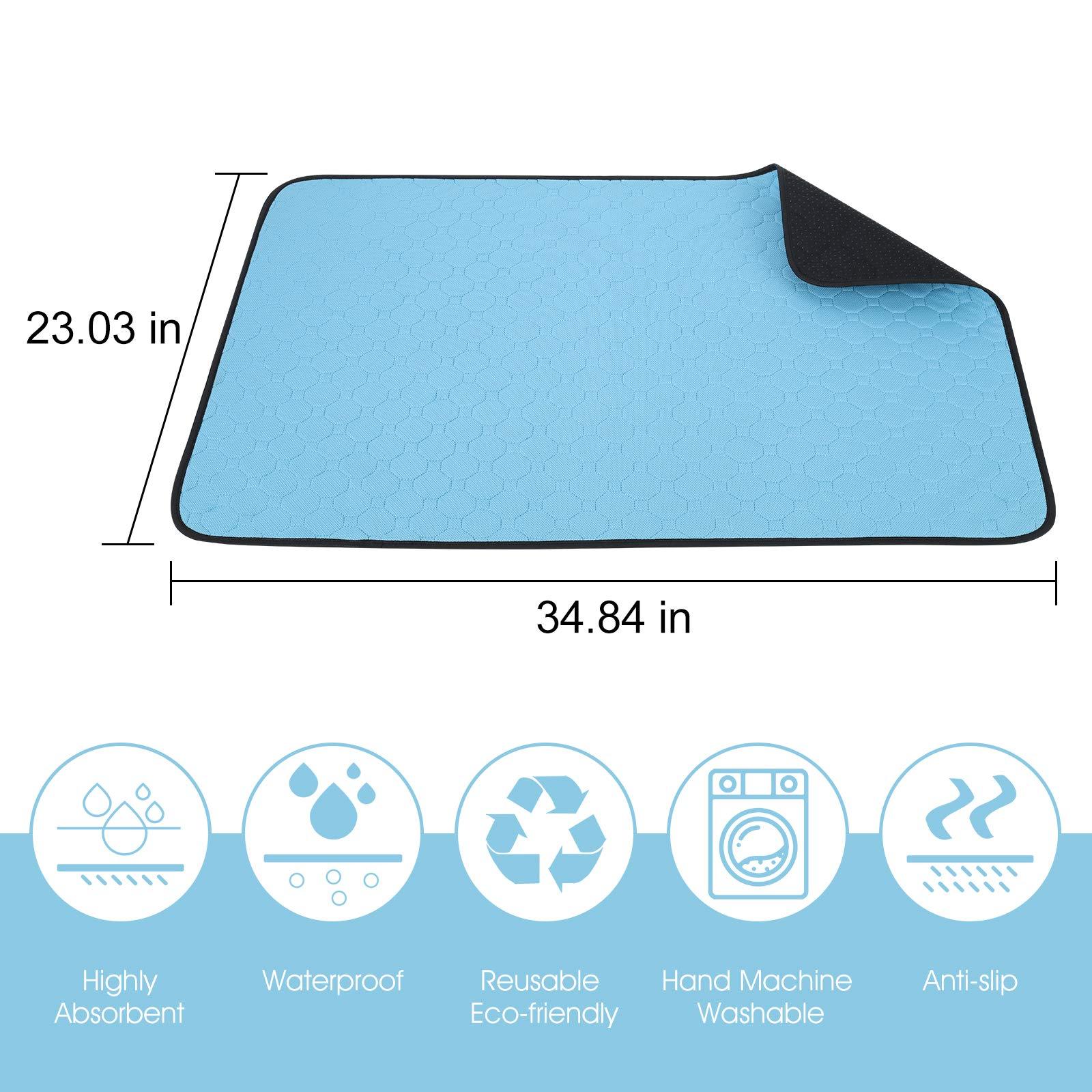Washable Waterproof Dog Urine Pads 2Pk