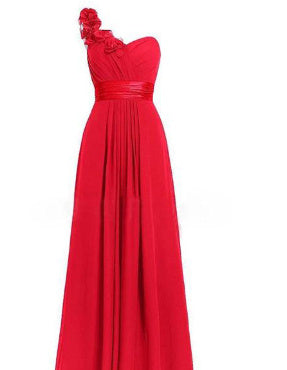 Robe longue multicolore à col incliné