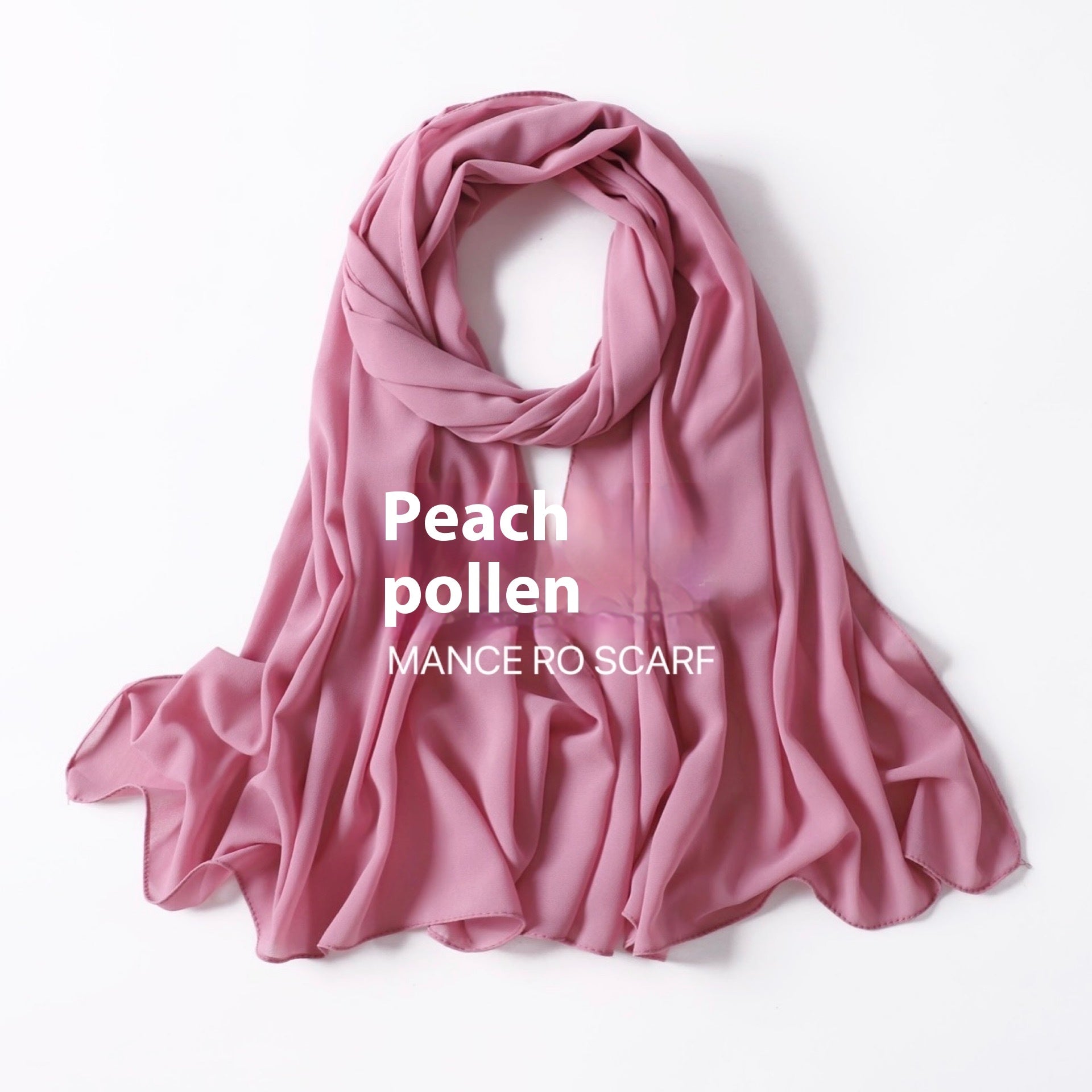 Pearl Chiffon Headscarf Veil Wrap