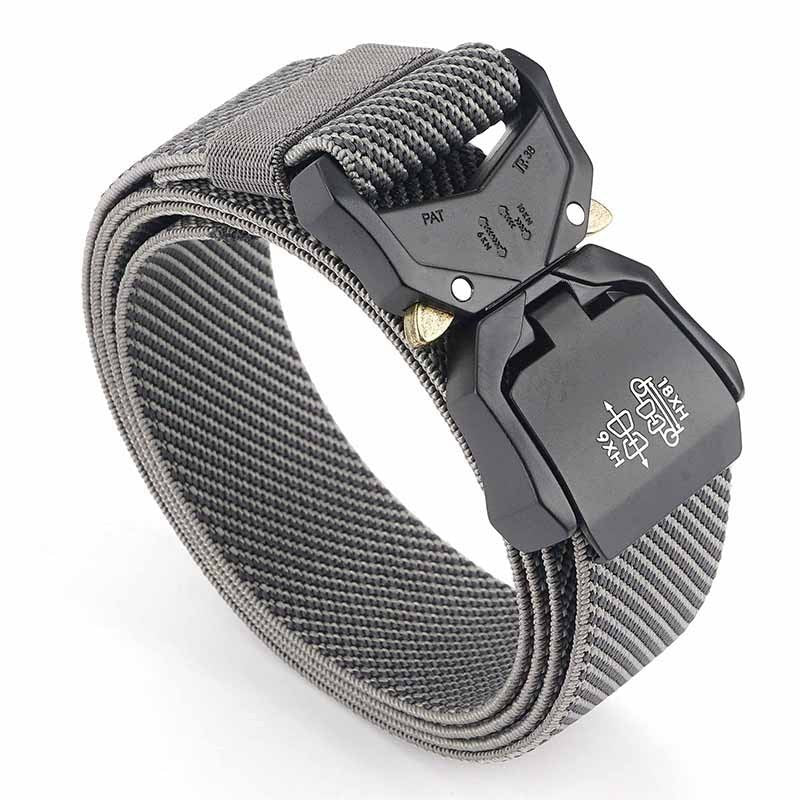 Ceinture tactique d'extérieur tissée élastique