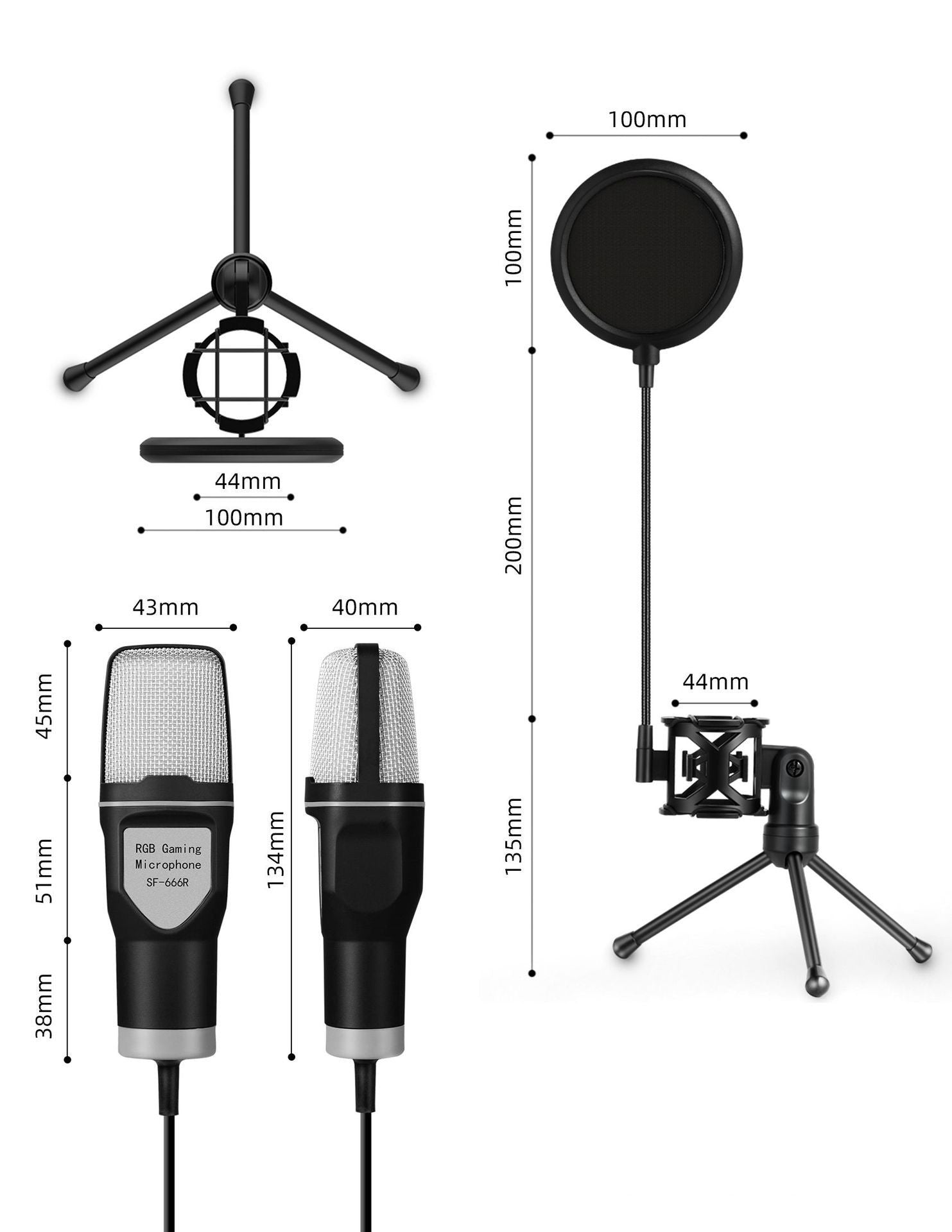 Desktop Conference & Live Mic System