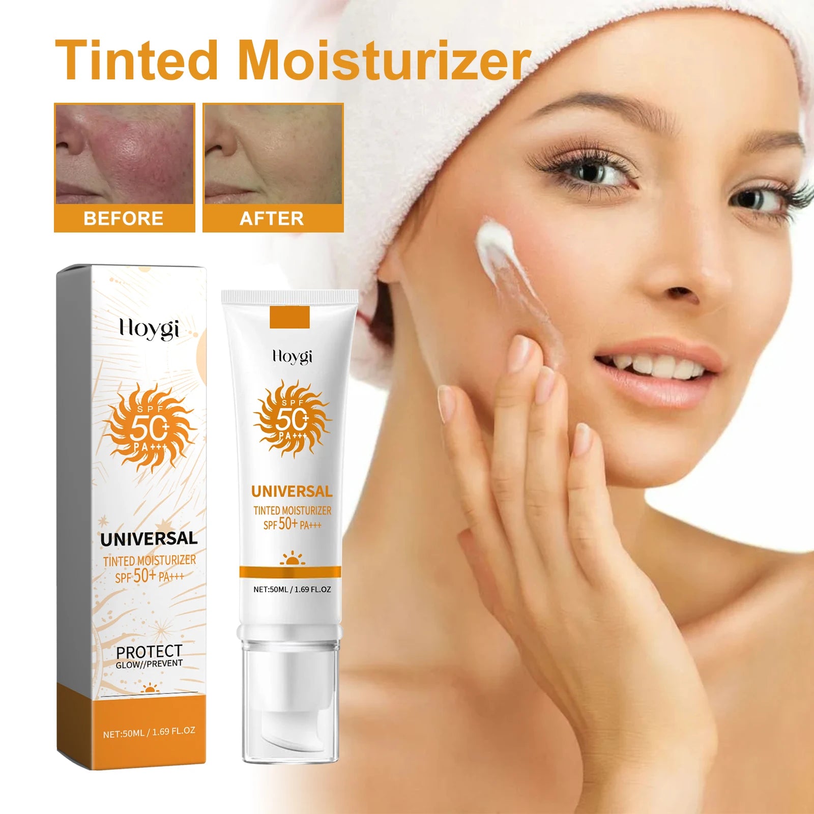 Hoygi SPF50 Sunscreen Foundation Cream