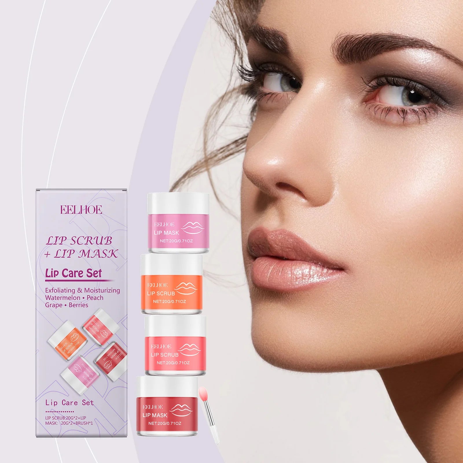 EELHOE Daily Nourishing Lip Care Set