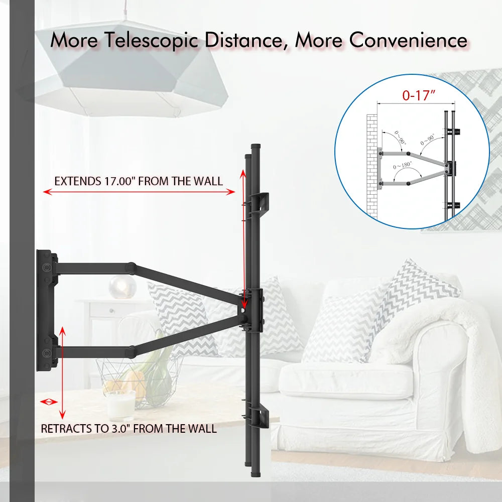 TMDS-106 Tilting TV Wall Mount 40–75