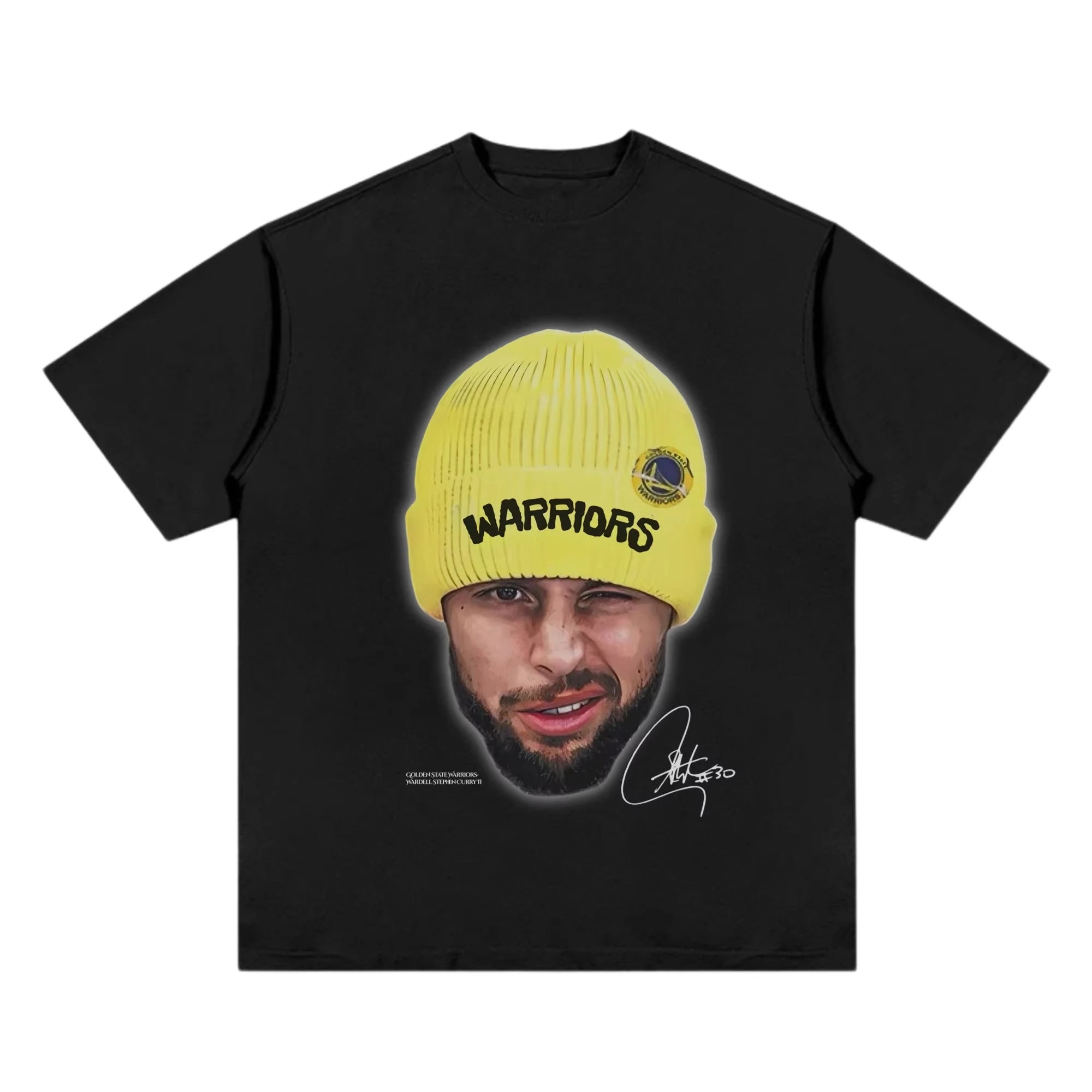 Basketball Star Print Cotton T-Shirt