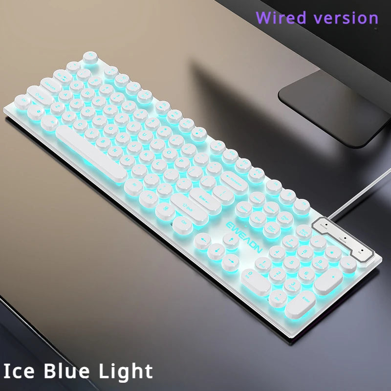 104-Key Wired Mechanical Feel Gaming Kit