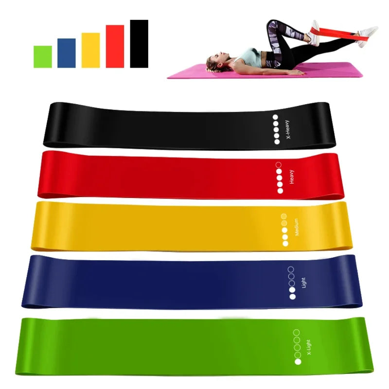 Yoga Sport 5-Level Resistance Band Set