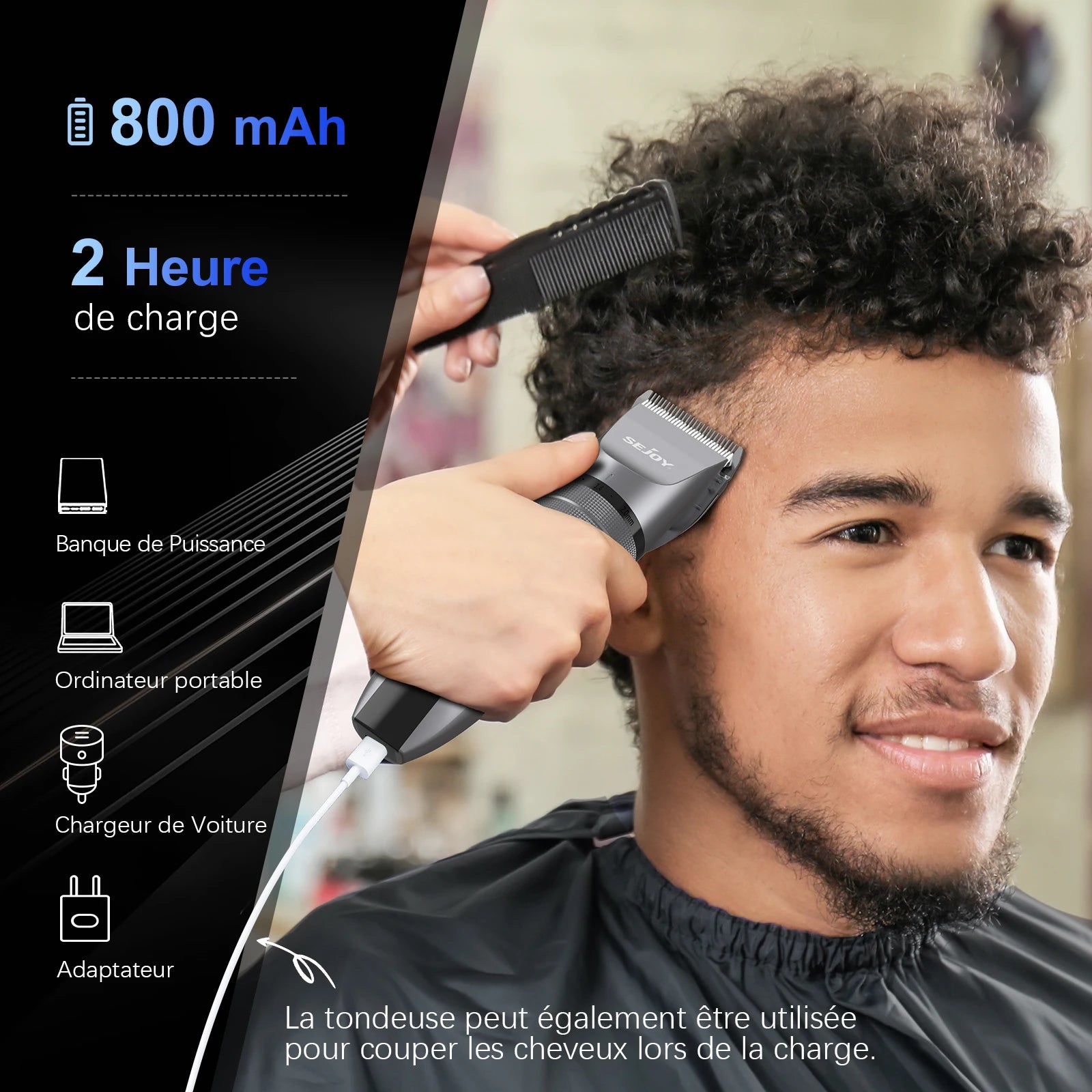 Sejoy Electric Hair Clipper for Men