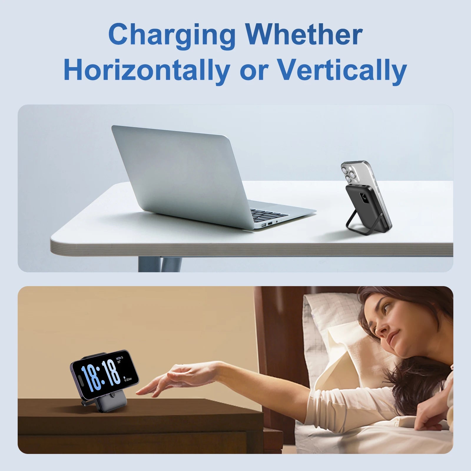 Magnetic 10000mAh Wireless Power Bank