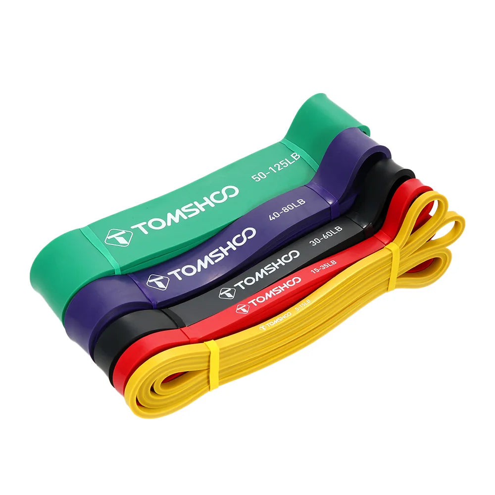 5-Pack Pull-Up Assist Bands Set