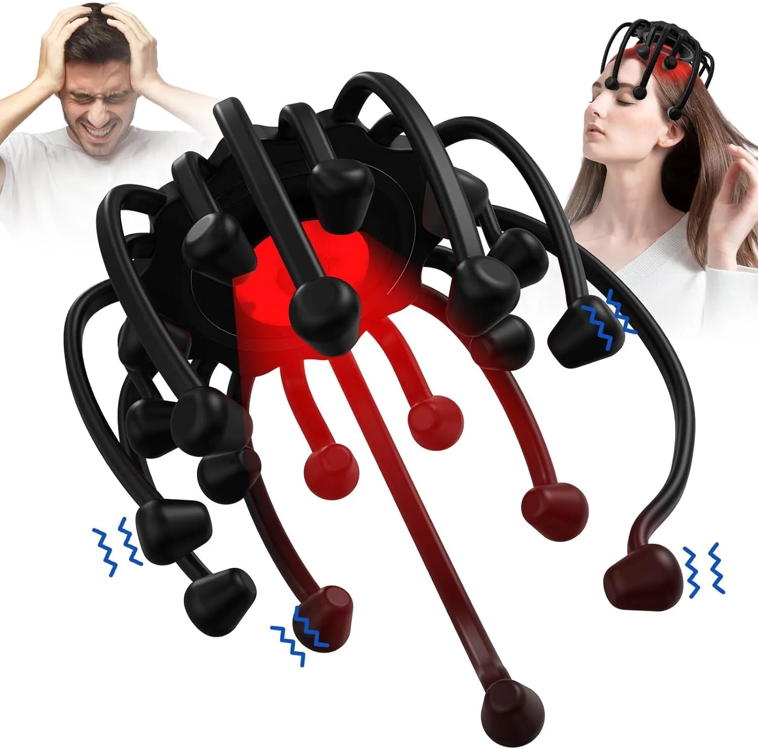 KTS Electric Octopus Head Massager