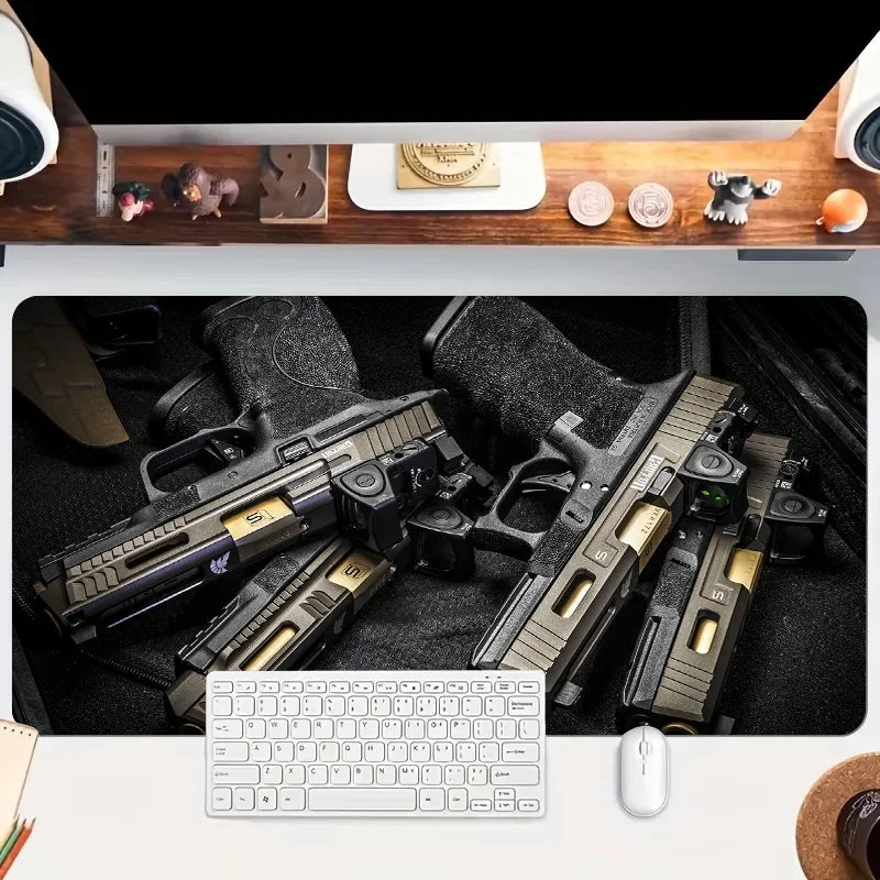 ftvae Gun Parts XXL Gaming Mouse Pad
