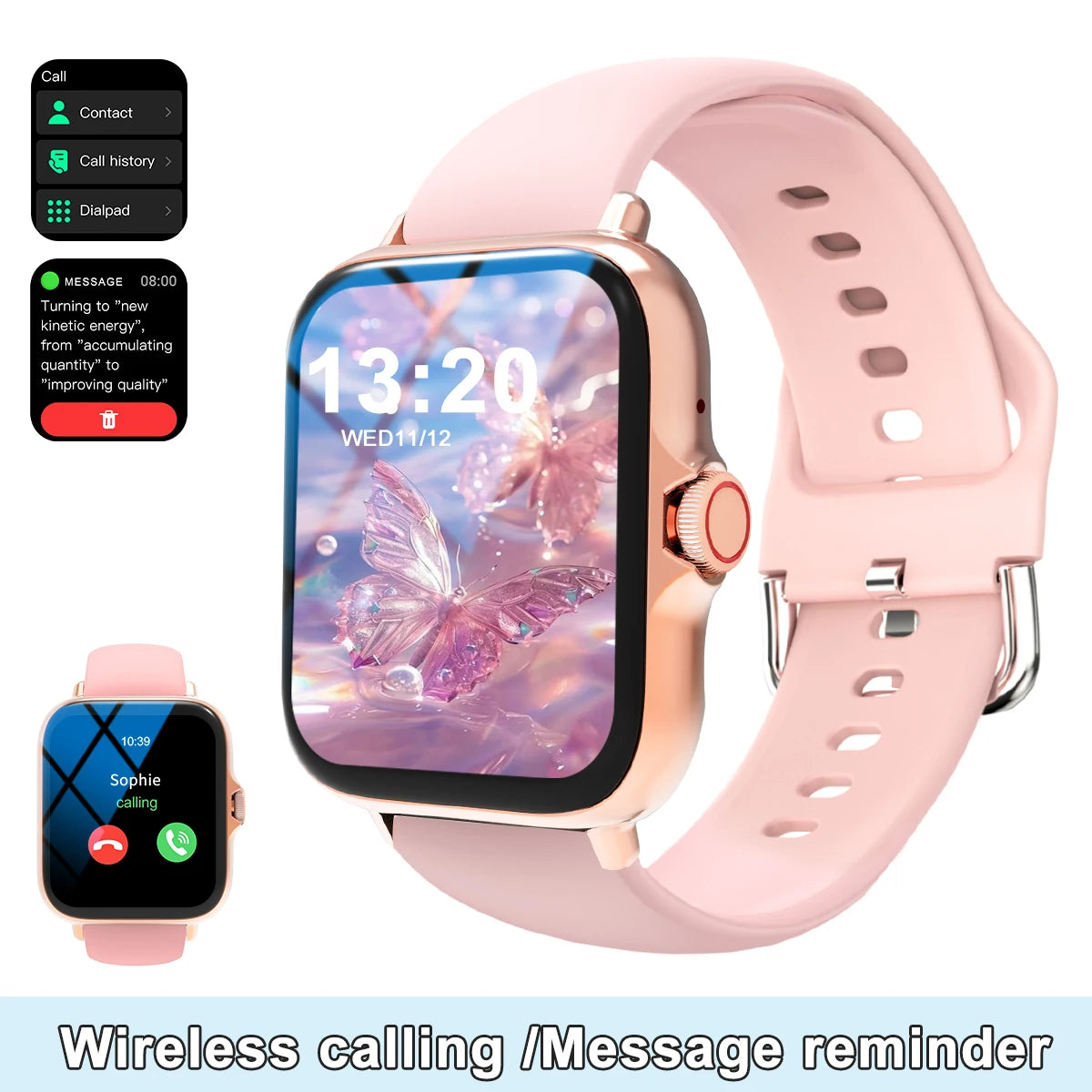 Smartwatch Multi-Sport Message Reminder