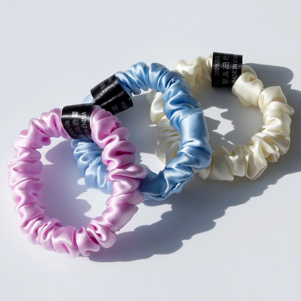 Pure Mulberry Silk Scrunchies 1.5CM
