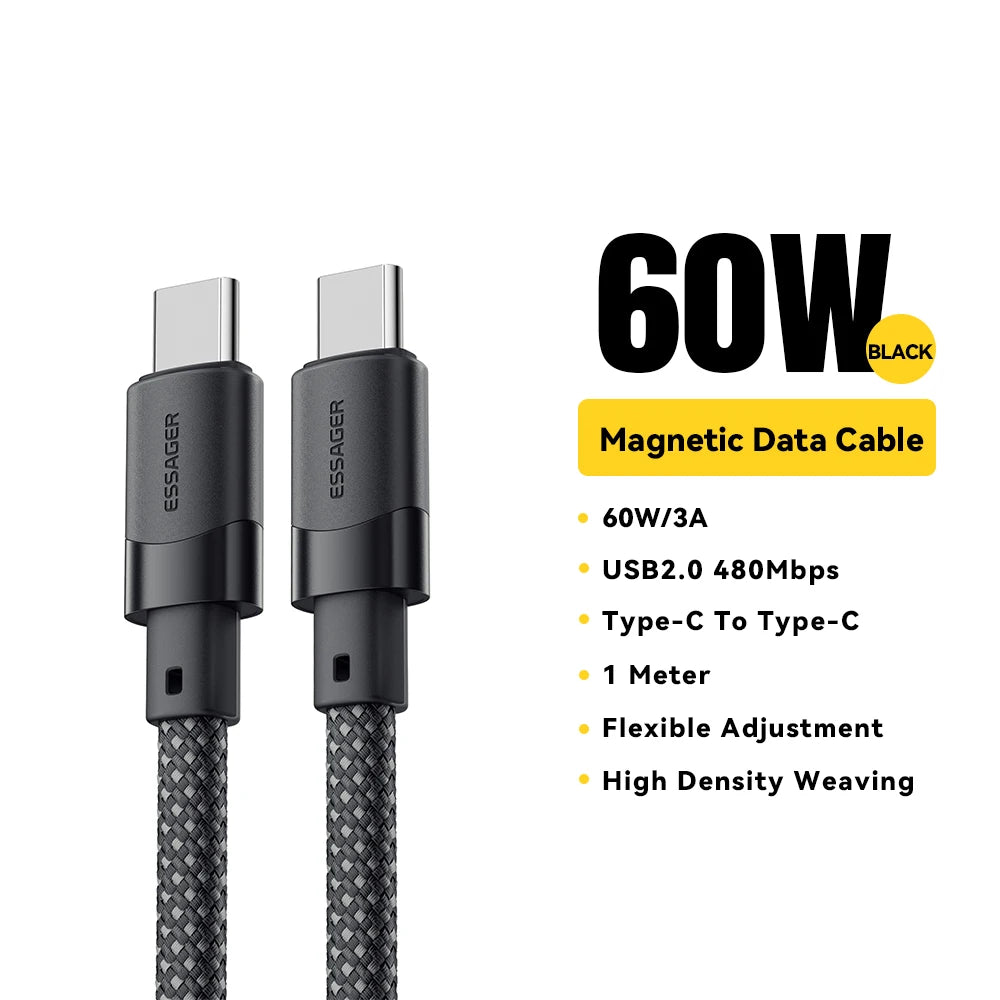 100W USB C Magnetic Fast Cable