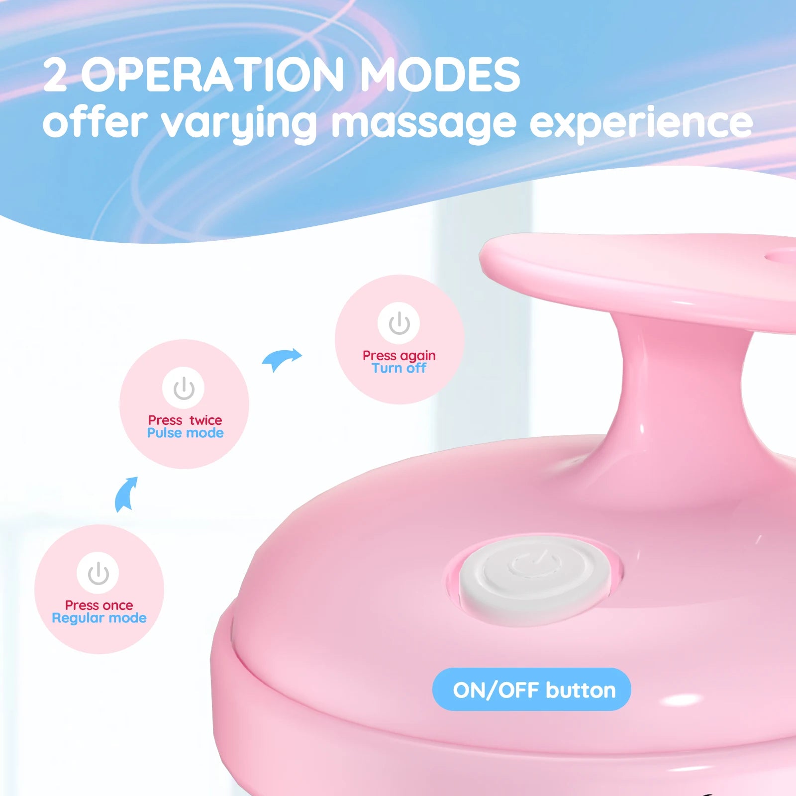 Electric Silicone Waterproof Scalp Massager