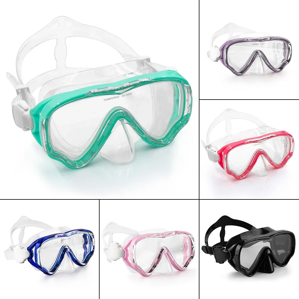 Big Frame Kids Swimming Goggles Anti Fog