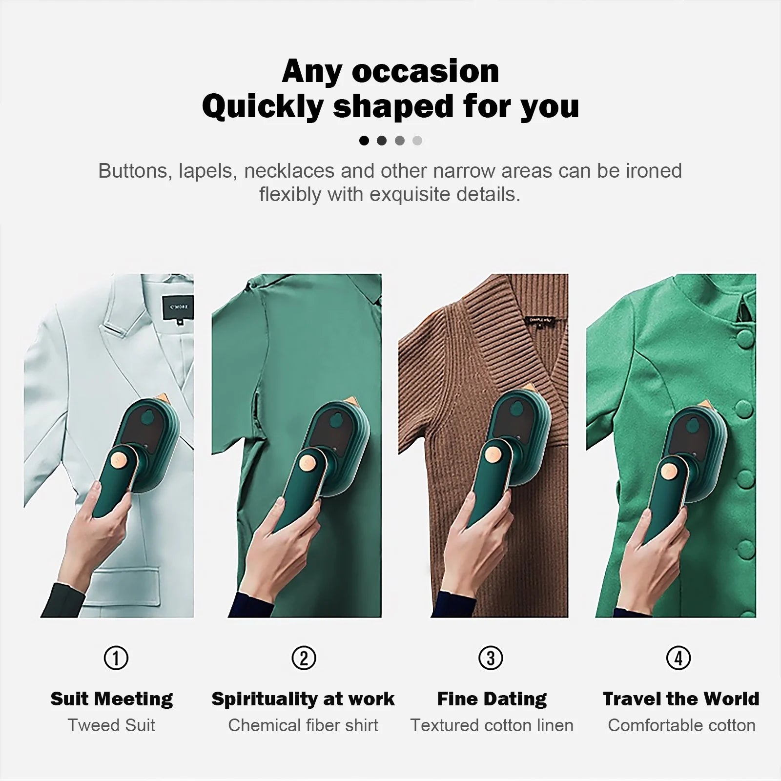 Portable Garment Steamer for Clothes