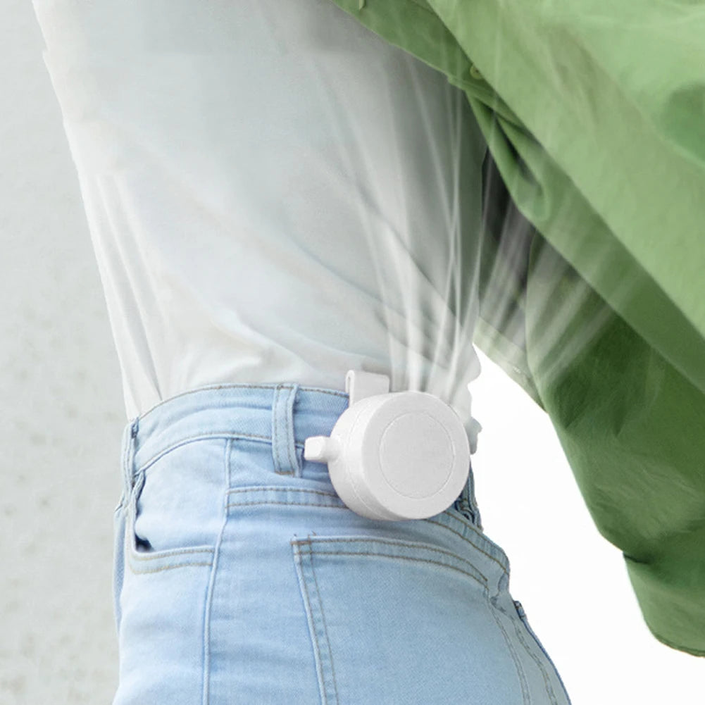 Mini Clip Hanging Neck Fan USB 3-Speed