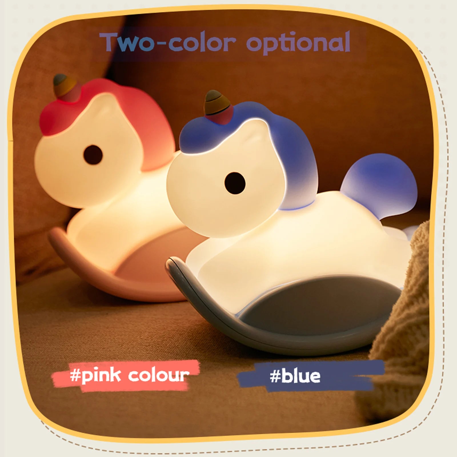 Rocking Horse Silicone Night Light