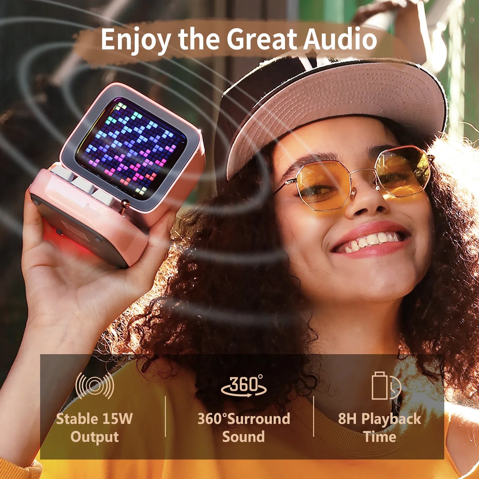 Divoom Ditoo-Pro Pixel Art Speaker