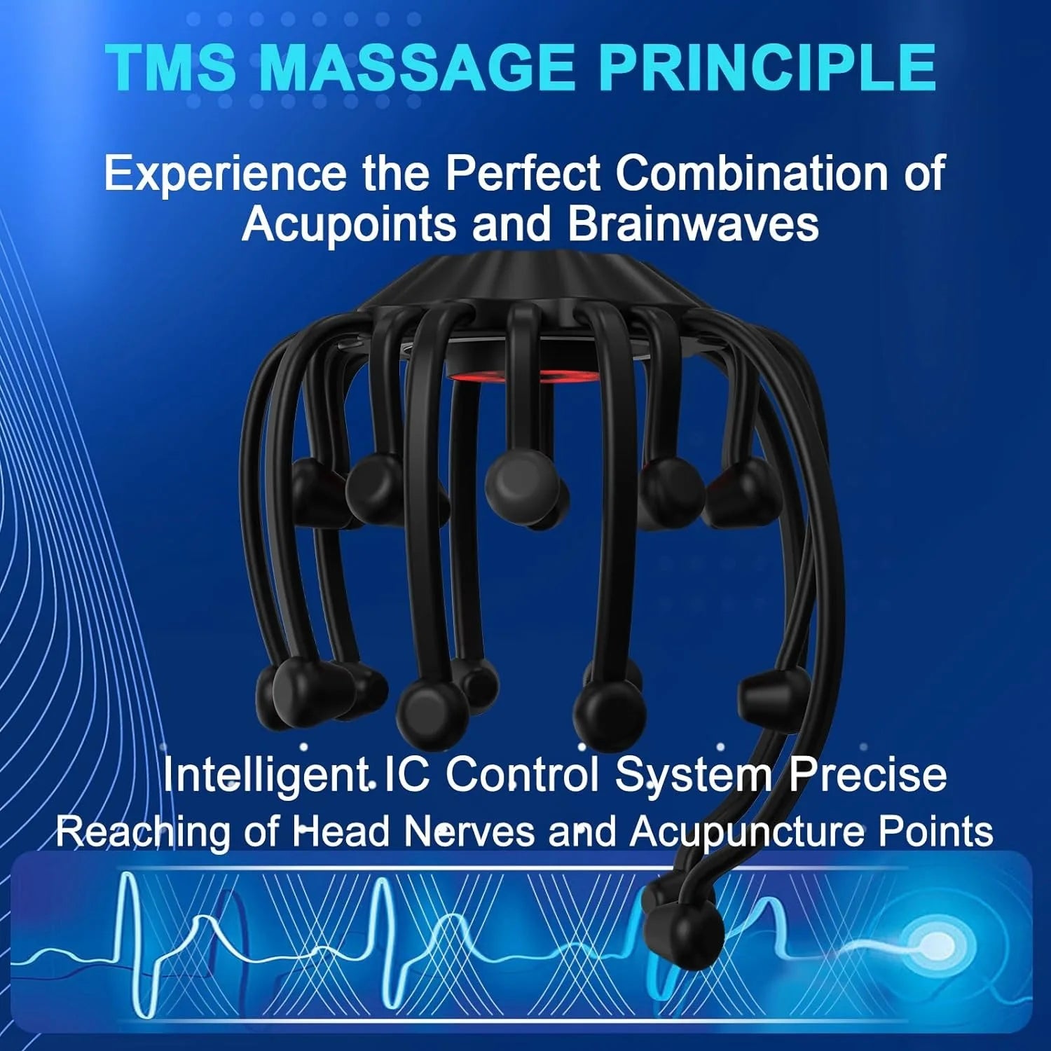 KTS Electric Octopus Head Massager