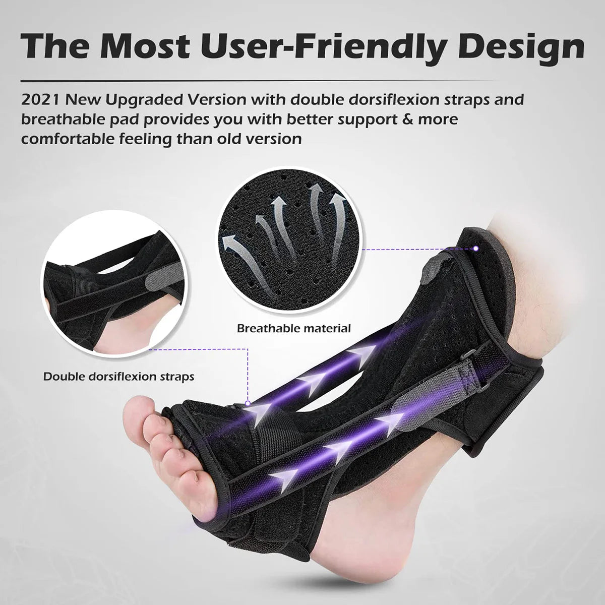 Adjustable Plantar Fasciitis Night Splint