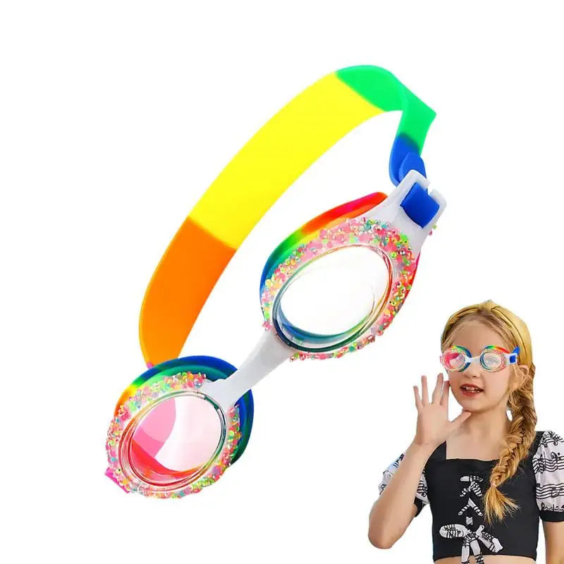 Children Pool Goggles Anti-Fog UV Fit