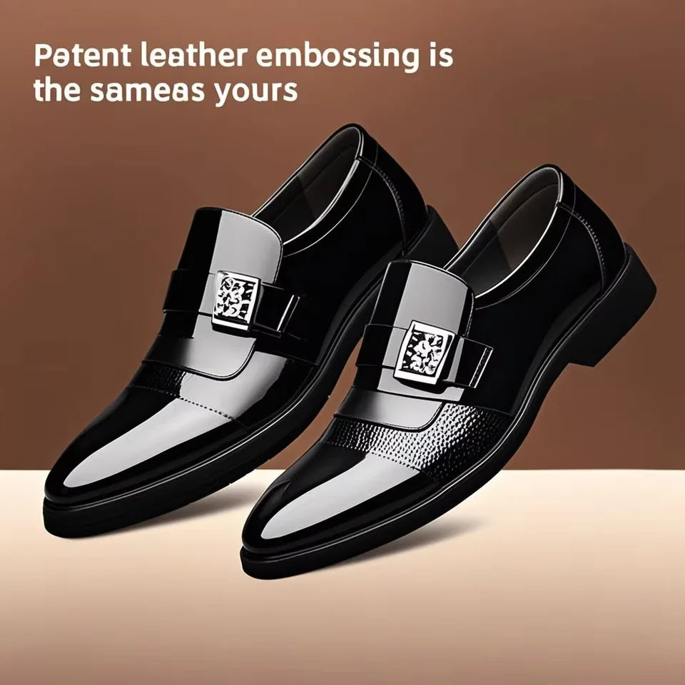 Men's Casual Leather Formal Dress Shoes