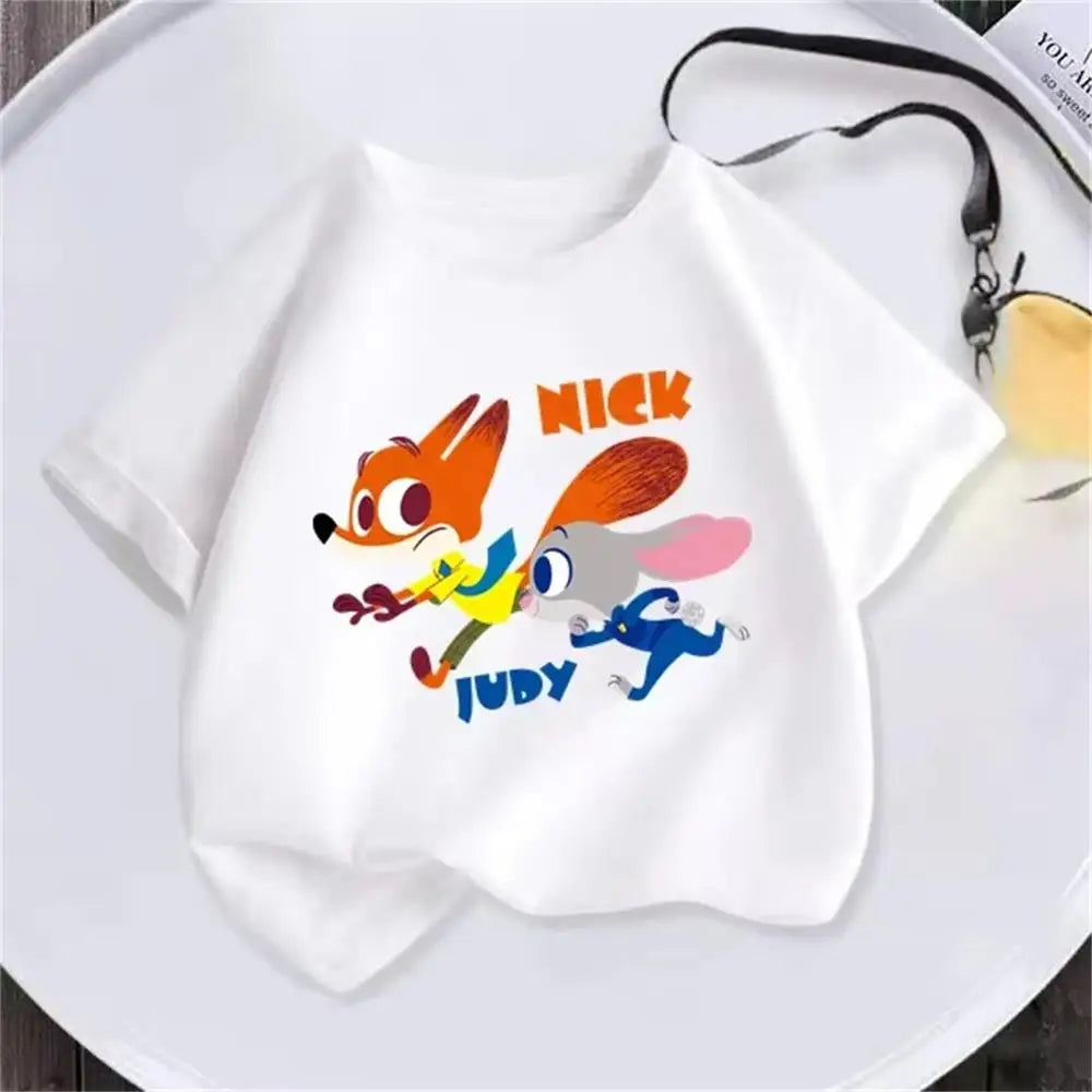 Anime Demon Print Kids & Men T-Shirt