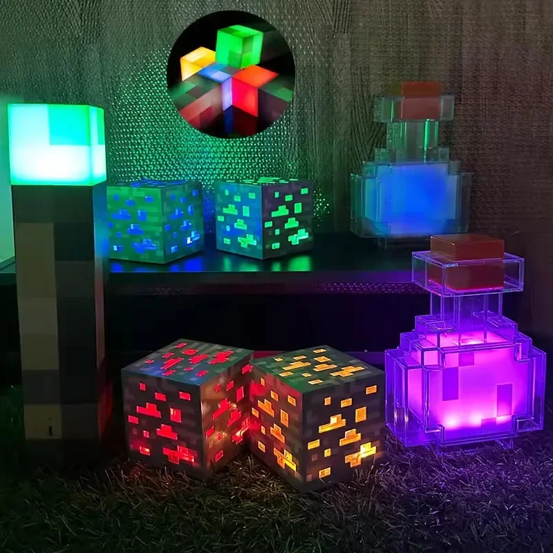 USB Brownstone Flashlight Night Lamp