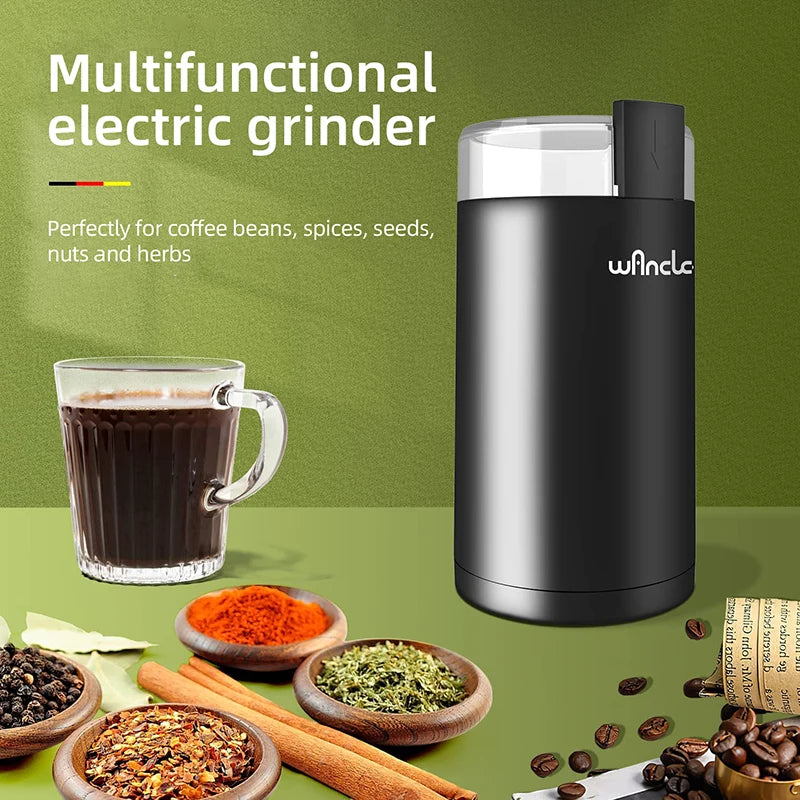 200W High-Power Coffee Bean Grinder