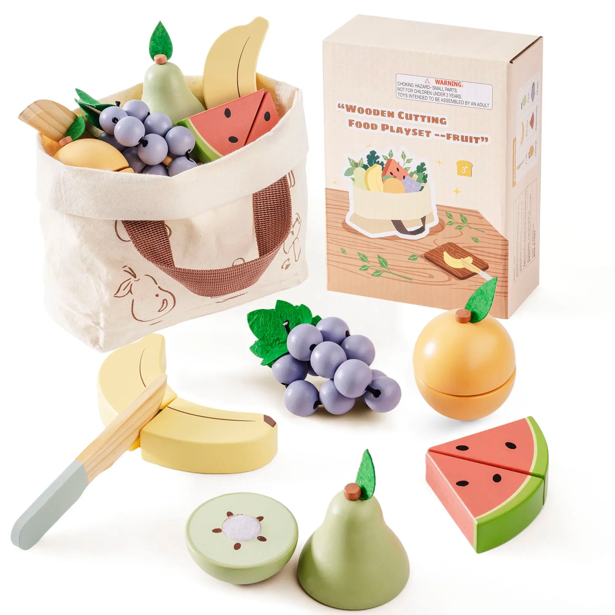 Robotime Robud Wooden Kitchen Toy Set